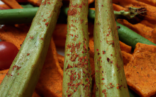 Barres aux légumes épicées