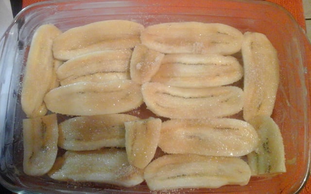 Bananes gratinés à la créoles