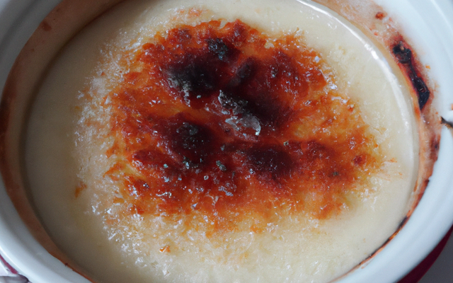 Crème brûlée coco-passion