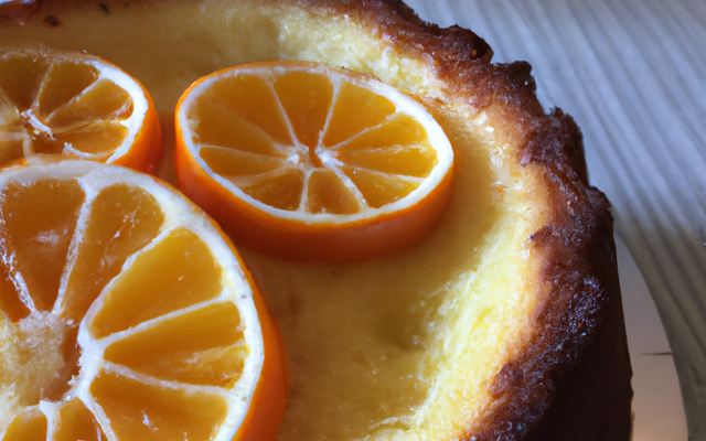 Gâteau moelleux à l'orange de Marie