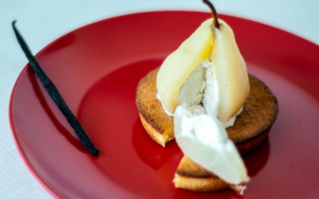 Gâteau « amandine » vanille glacée