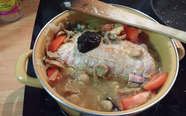 Rôti de dinde aux pruneaux