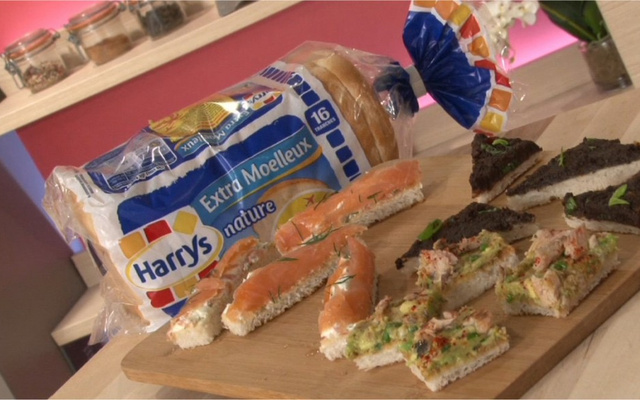 Toasts plateau télé