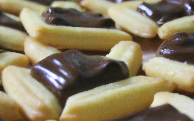 Gaufrettes au chocolat