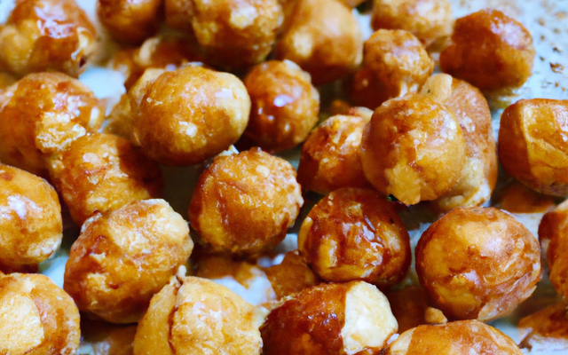 Boule de cacahuètes au miel