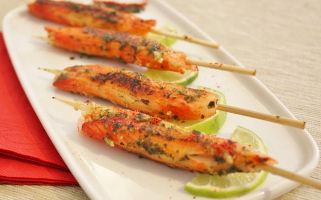 Brochettes de Coraya Suprêmes marinés à la coriandre