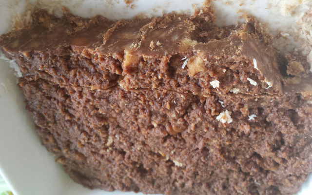 Gâteau au chocolat et à la noix de coco maison