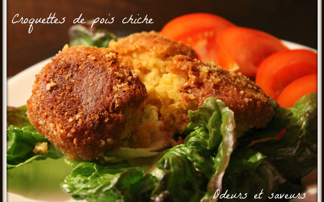 Croquettes de pois chiches