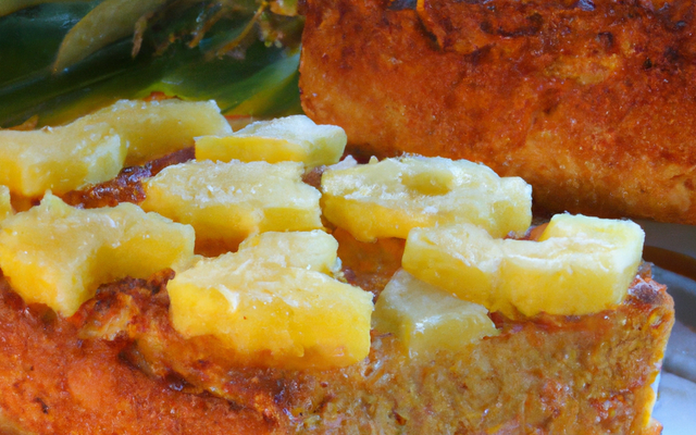 Gâteau de riz à l'ananas
