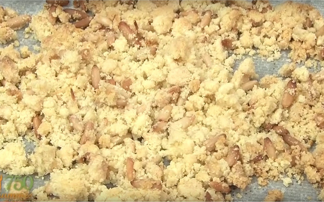 Pâte à crumble revisitée