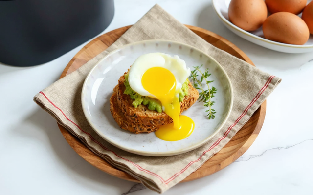 Oeuf mollet au Air Fryer