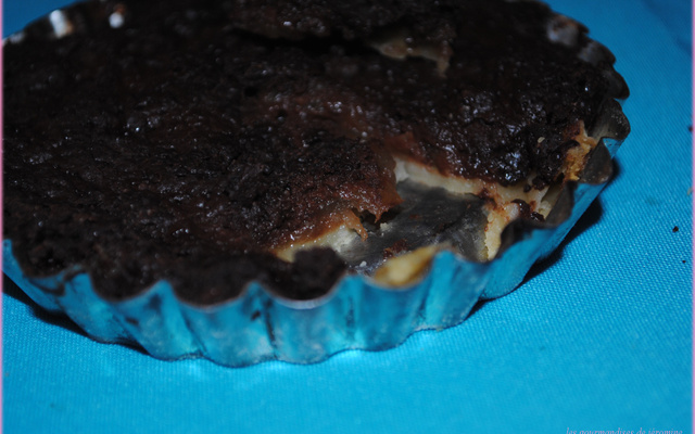 Tartelette pomme chocolat