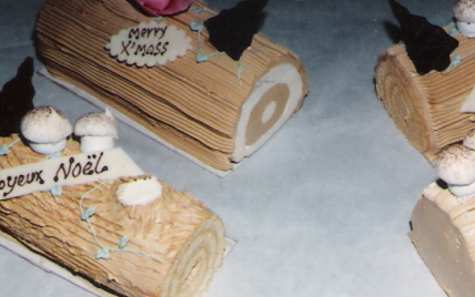 Bûche de Noël traditionnelle inratable