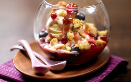 Verrine croquante façon « Sunday »