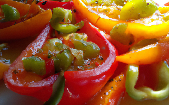 Salades de poivrons