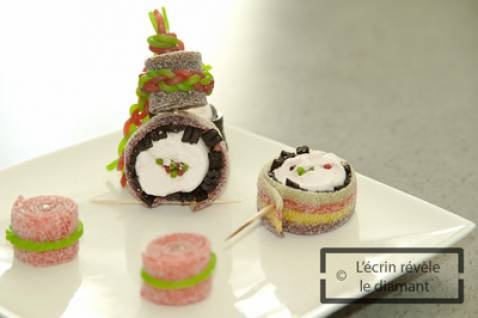 Makis bonbons acidulés