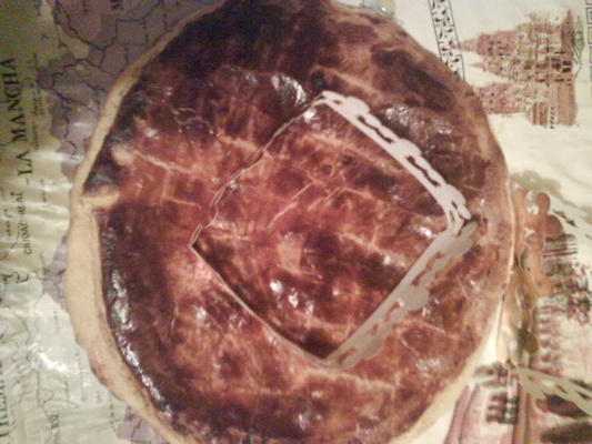 Galette des rois à l'onctueuse crème d'amandes