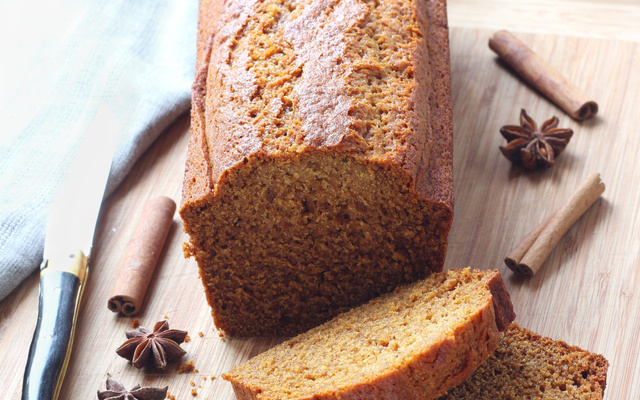 Pain d'épices au four combiné vapeur