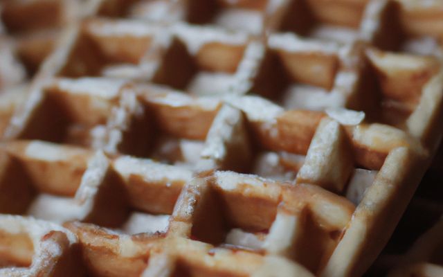 Gaufre sucrée