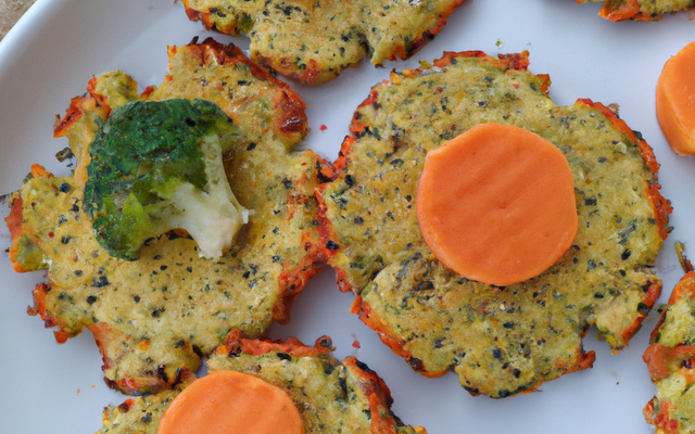 Galettes de brocoli et carottes
