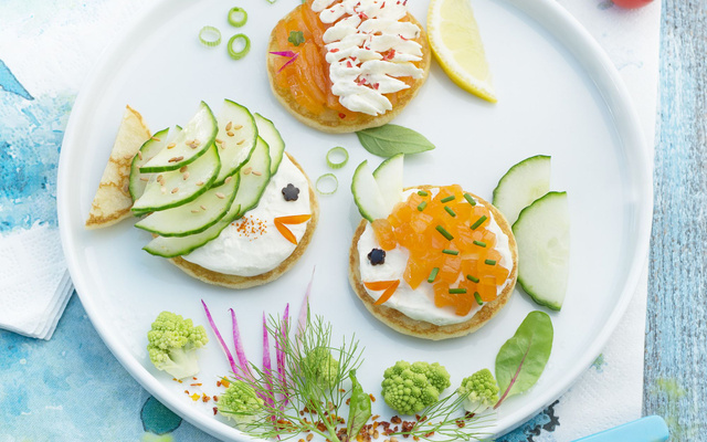 Blinis poisson