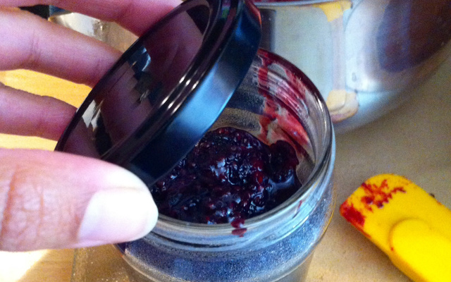 Confiture de mûres à la cannelle