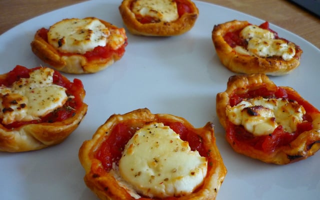 Tartelettes tomates et chèvre