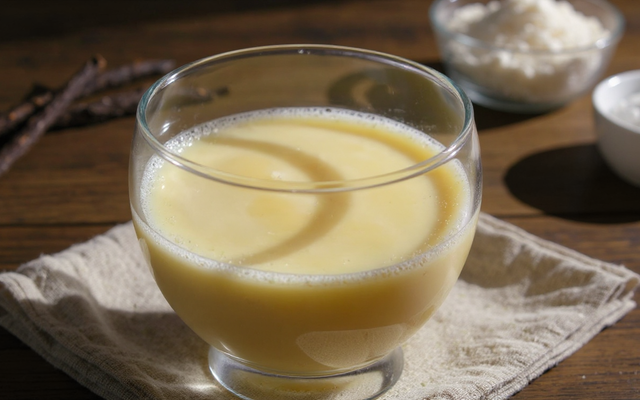 Crème-dessert à la vanille maison