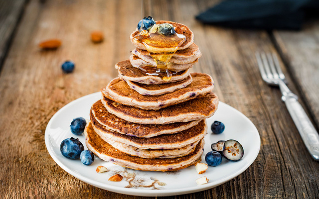 Pancakes à la farine complète
