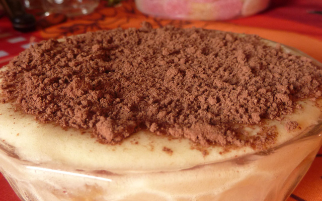 Tiramisu sans lactose !