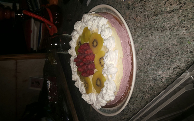 Bavarois Framboises et Fruits exotiques