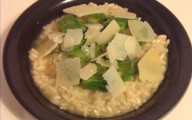 Risotto vert maison