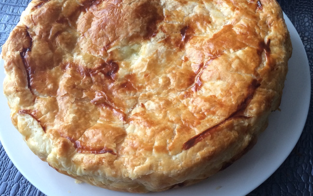 Tourte parmentière au chèvre frais