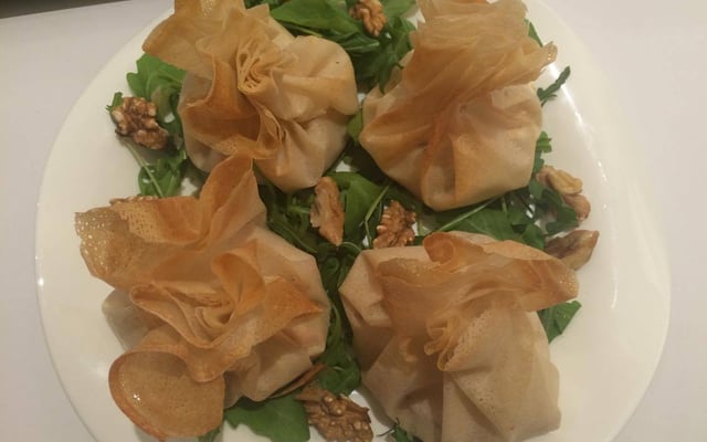 Aumônière poire et munster