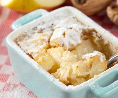 Clafoutis du Limousin : aux pommes et au Safran