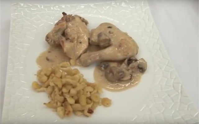 Coquelet au Riesling