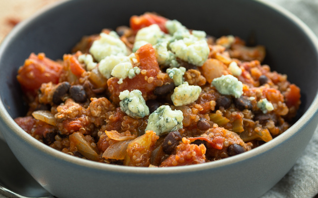 Quinoa façon chili