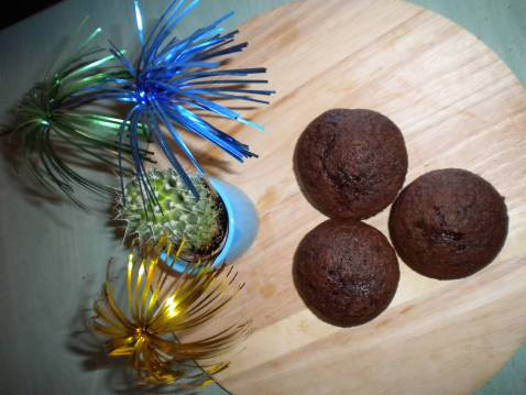 Muffins choco-betterave