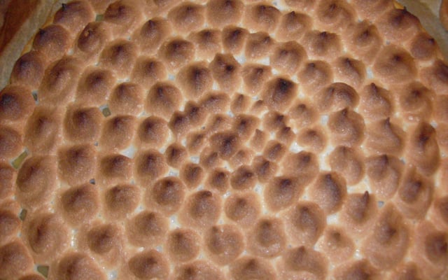 Tarte sablée au citron meringuée