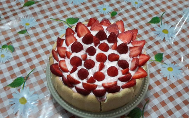 Charlotte aux fraises