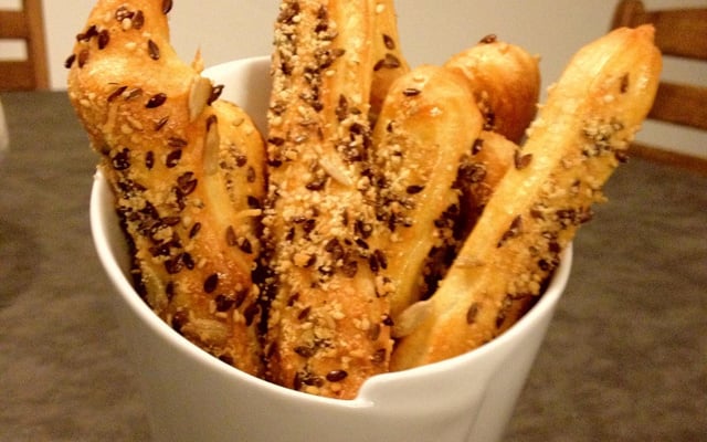 Finger's gougères graines et fromage