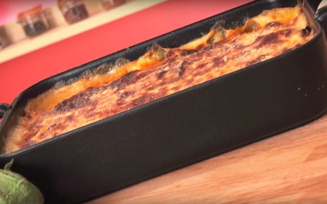 Moussaka aux petits légumes