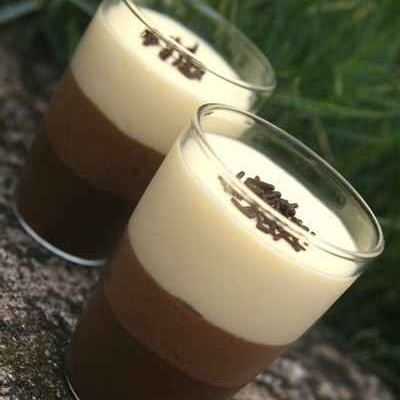 Verrines des trois mousses au chocolat