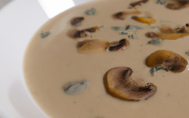 Velouté aux champignons rapide