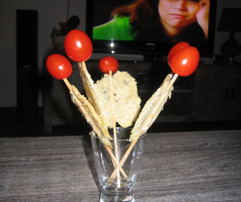 Sucettes au parmesan