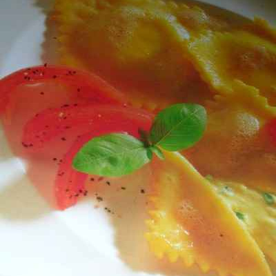 Raviolis cremeux