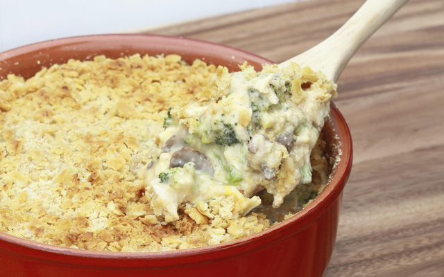 Chou vert à la crème de Saint Agur