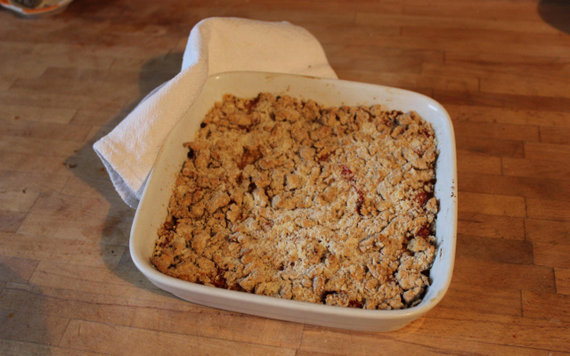 Crumble de tomates de chef