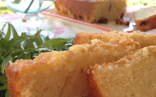 Le gâteau au fromage blanc et canneberges...