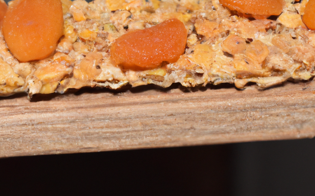 Barre de céréales à l'abricot